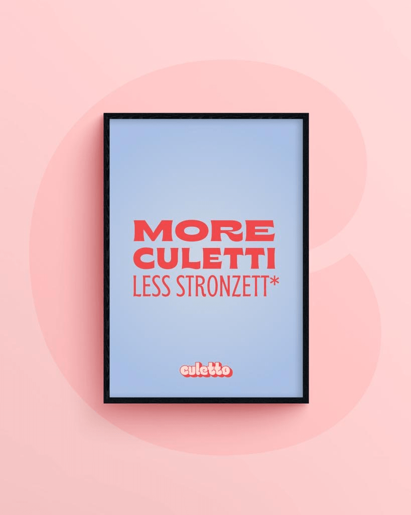 Poster - More Culetti