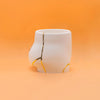 Culetto Kintsugi bianco