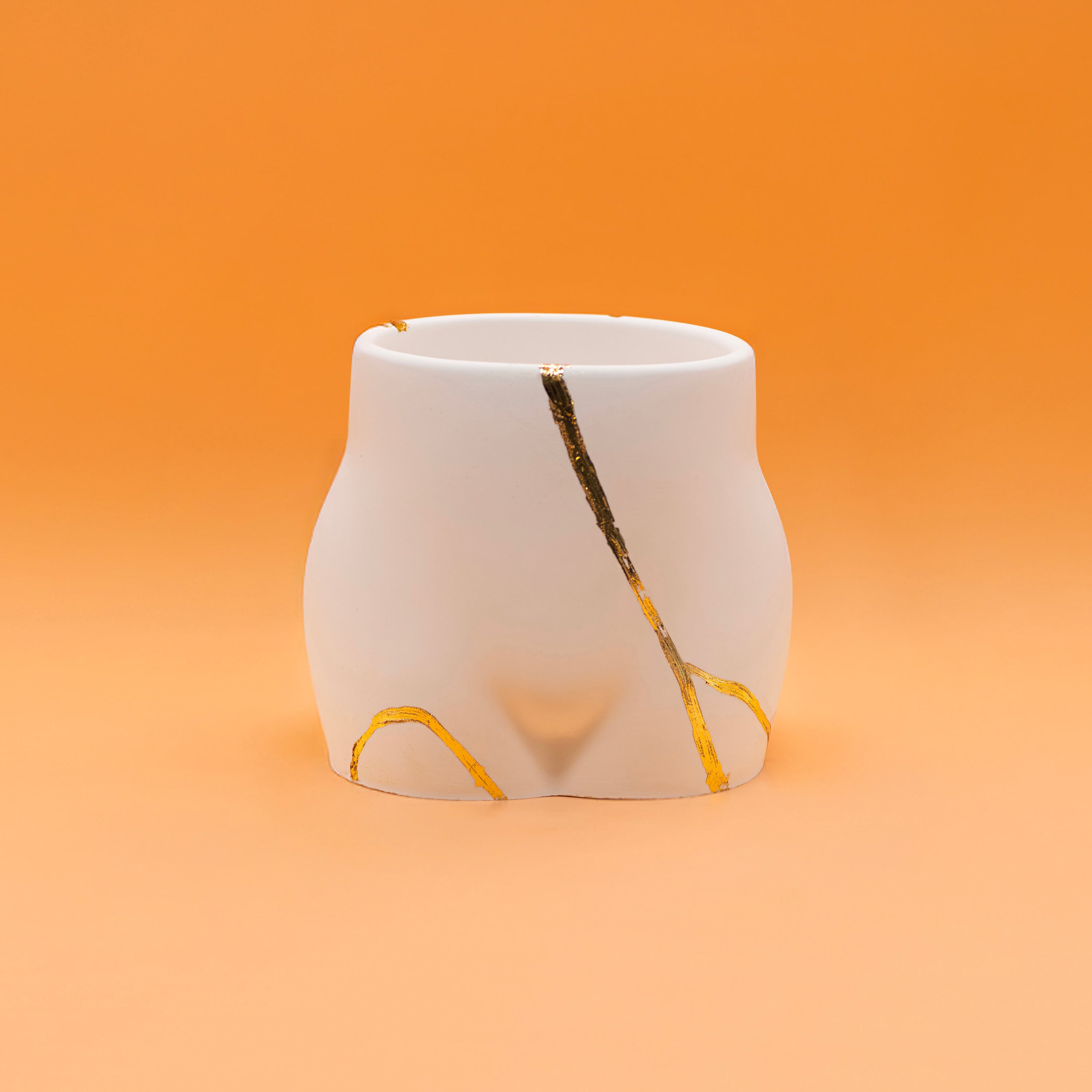 Culetto Kintsugi bianco