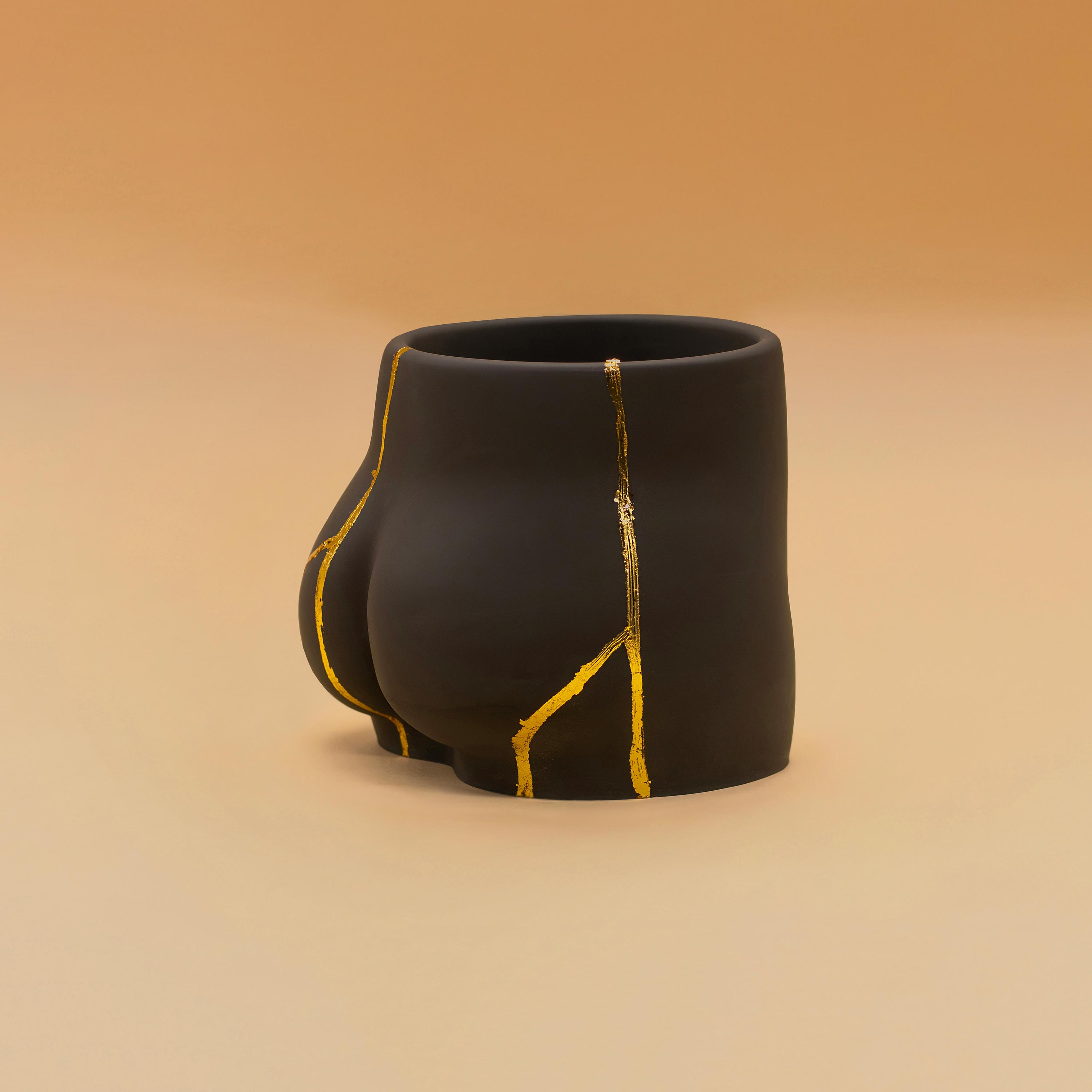 Culetto Kintsugi nero